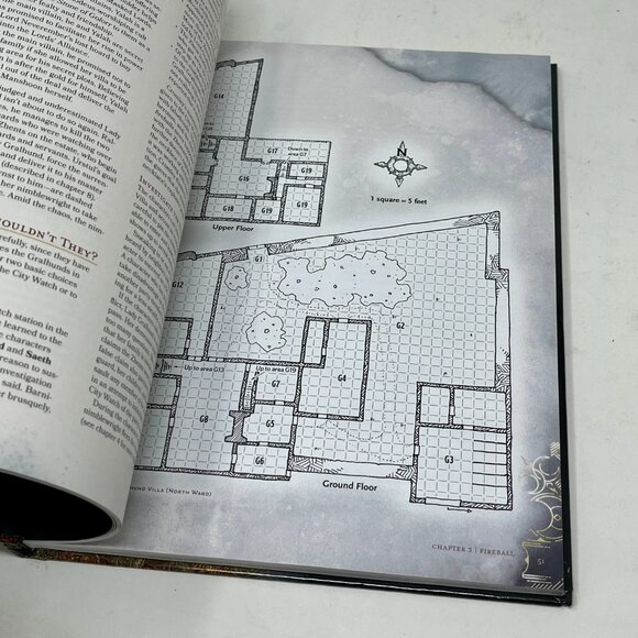 Dungeons & Dragons Waterdeep DRAGON HEIST Campaign Book 1st Print 2018 D&D - Picture 12 of 15